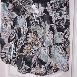 Off shoulder paisley top.  NWT.